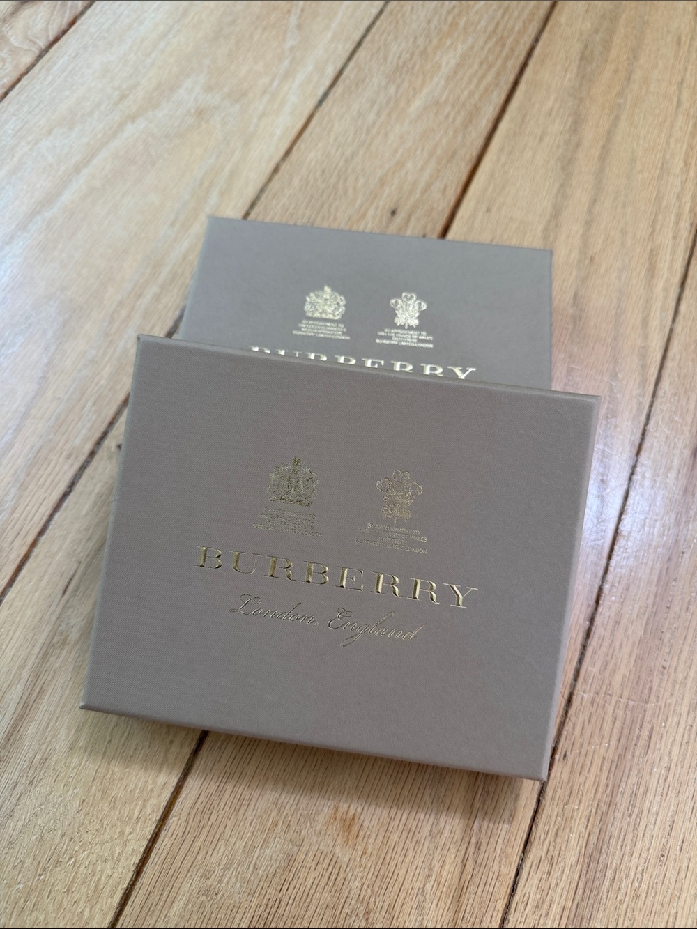 Burberry Accessories Box 6.5”x5.25”x1.5”